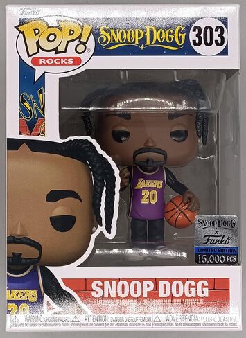 Funko Snoop Dogg Purple Lakers Jersey Exclusive Vinyl Figure in Saudi Arabia