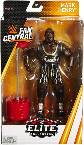 WWE Elite Collection Fan Central حصريًا شخصية مارك هنري مقاس 6 بوصة in Saudi Arabia
