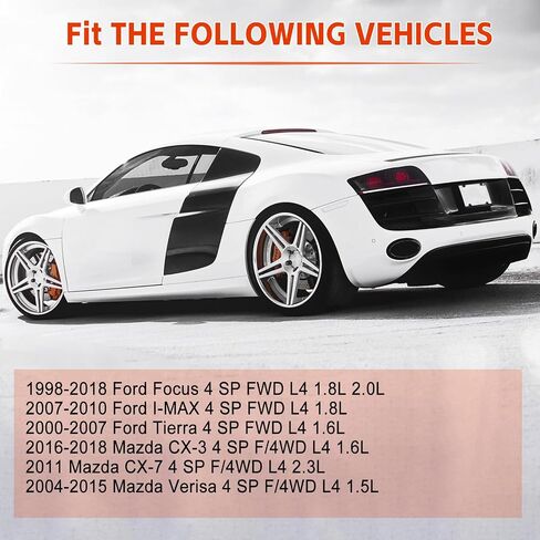 4F27E FN4A-EL Transmission Shift Solenoid FN4AEL 4-Speed Automatic Transmission Shift Solenoid Replacement for 1999-UP Focus Ecosport Mazda 3 6 Protege Verisa CX-7 in Saudi Arabia