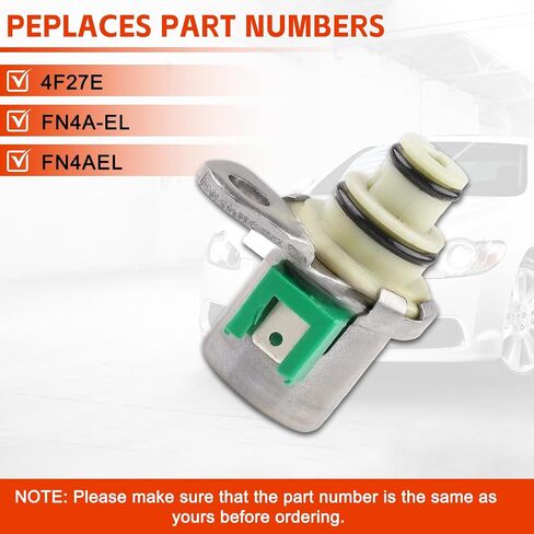 4F27E FN4A-EL Transmission Shift Solenoid FN4AEL 4-Speed Automatic Transmission Shift Solenoid Replacement for 1999-UP Focus Ecosport Mazda 3 6 Protege Verisa CX-7 in Saudi Arabia