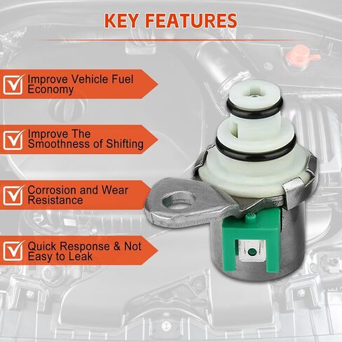 4F27E FN4A-EL Transmission Shift Solenoid FN4AEL 4-Speed Automatic Transmission Shift Solenoid Replacement for 1999-UP Focus Ecosport Mazda 3 6 Protege Verisa CX-7 in Saudi Arabia