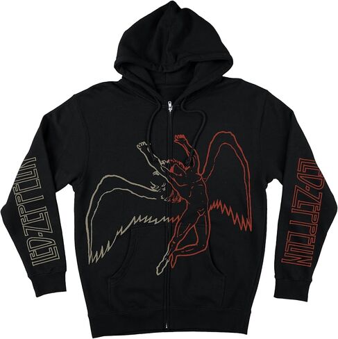 غطاء رأس ليد زيبلين بسحاب قياسي للبالغين من الجنسين من ليد زيبلين in Kuwait