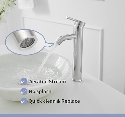 Matte Black Bathroom Faucet Single Hole Single Handle with Pop Up Drain with Overflow Aerator Spout Bath Basin Deck Mount Commercial Modern Faucets Mixer Tap Supply Hose Lead-Free in Saudi Arabia