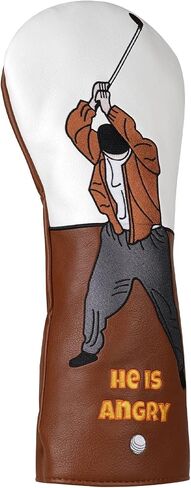 Craftsman Golf Club Headcover Funny Golf Swing Head Covers for Woods and Driver Hybrids in Saudi Arabia