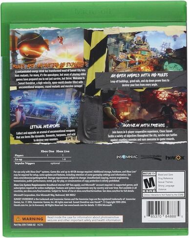 تذكرة موسم Sunset Overdrive - الرمز الرقمي لـ Xbox One in Saudi Arabia