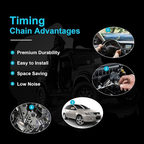 مجموعة أدوات سلسلة التوقيت لـ 2013-2017 بويك كاديلاك شيفروليه جي إم سي 2.0L 2.5L DOHC LTG LCV in Kuwait