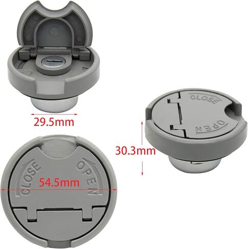 KIE مفتاح الإشعال مفتاح قفل خزان الغاز مجموعة غطاء متوافق مع GY6 49cc 50cc سكوتر الدراجة TaoTao Peace Roketa Jonway NST Tank in Kuwait