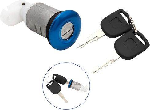 KIE مفتاح الإشعال مفتاح قفل خزان الغاز مجموعة غطاء متوافق مع GY6 49cc 50cc سكوتر الدراجة TaoTao Peace Roketa Jonway NST Tank in Kuwait