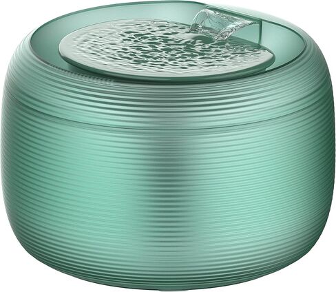 نافورة مياه TUG Nugget Lite للحيوانات الأليفة | نافورة شرب للقطط والكلاب سعة 2.5 لتر (أخضر) in Kuwait