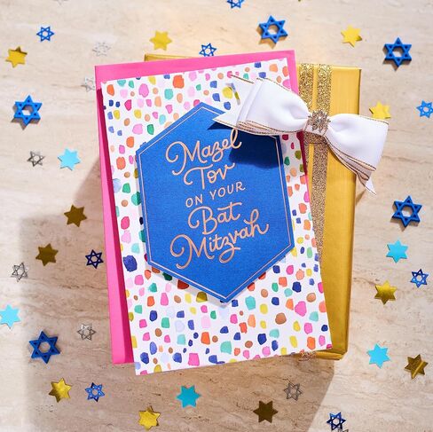 American Greetings Bat Mitzvah Card (Heartfelt Mazel Tov) in Saudi Arabia