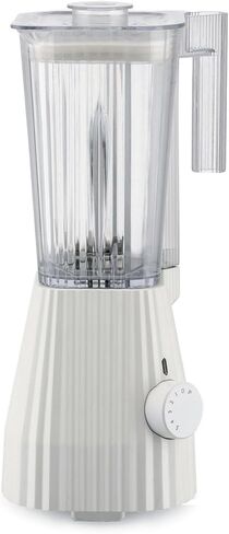 Alessi Plissé MDL09W/USA - Blender in Thermoplastic Resin, Graduated Pitcher in PCTG, US Plug 700W, White in Saudi Arabia