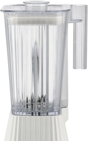 Alessi Plissé MDL09W/USA - Blender in Thermoplastic Resin, Graduated Pitcher in PCTG, US Plug 700W, White in Saudi Arabia