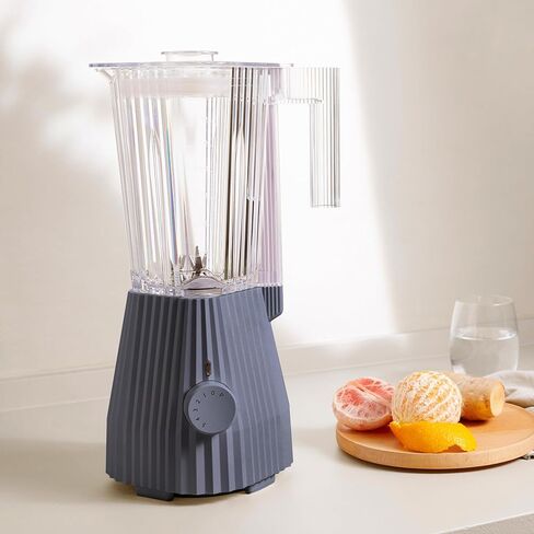 Alessi Plissé MDL09W/USA - Blender in Thermoplastic Resin, Graduated Pitcher in PCTG, US Plug 700W, White in Saudi Arabia