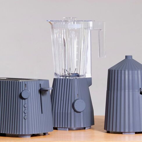 Alessi Plissé MDL09W/USA - Blender in Thermoplastic Resin, Graduated Pitcher in PCTG, US Plug 700W, White in Saudi Arabia