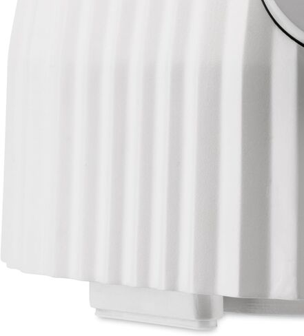 Alessi Plissé MDL09W/USA - Blender in Thermoplastic Resin, Graduated Pitcher in PCTG, US Plug 700W, White in Saudi Arabia