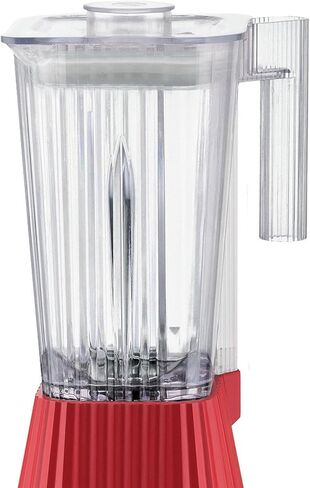 Alessi Plissé MDL09W/USA - Blender in Thermoplastic Resin, Graduated Pitcher in PCTG, US Plug 700W, White in Saudi Arabia
