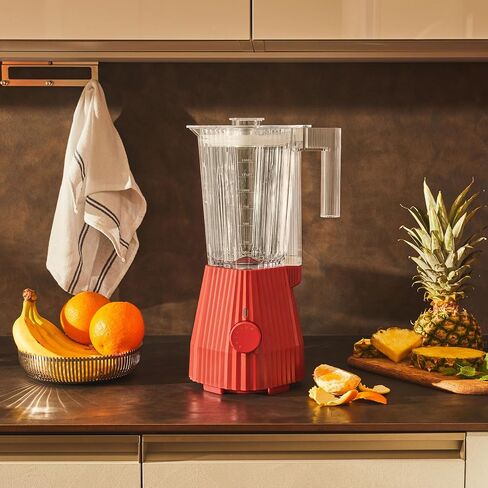 Alessi Plissé MDL09W/USA - Blender in Thermoplastic Resin, Graduated Pitcher in PCTG, US Plug 700W, White in Saudi Arabia