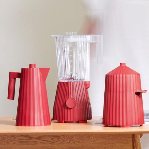 Alessi Plissé MDL09W/USA - Blender in Thermoplastic Resin, Graduated Pitcher in PCTG, US Plug 700W, White in Saudi Arabia