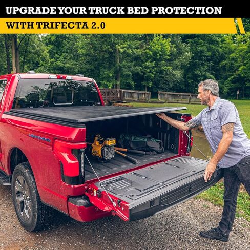 غطاء تونيو لسرير الشاحنة القابل للطي من RealTruck Extang Trifecta 2.0 | 92352 | يناسب سرير 2023-2024 Chevy/GMC Colorado/Canyon مقاس 5 أقدام و2 بوصة (62 بوصة) in Kuwait