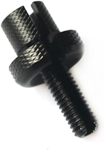 M8 Motorcycle Clutch Cable Wire Adjuster Screw Universal lengthen Nut Bolts ATV UTV Sport Motorbike Aluminum (Black) in Saudi Arabia