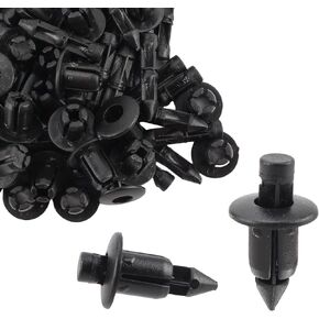 30pcs M6 Fender Clip Retainer Bumper Nylon Push Rivet Pins Compatible with Honda Kawasaki Suzuki GSX-R Yamaha YT0928 YZF R1 R6