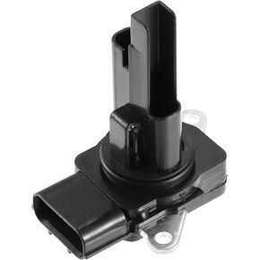 X AUTOHAUX Mass Airflow Sensor for Honda Accord 2008-2012 37980-R40-A01 Plastic Black 5 Pins