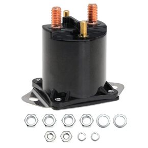 36V Electric 4 Terminal Golf Cart Solenoid Fit for 1976-1998 Club Car DS Golf Cart Replace 8016 1PCS