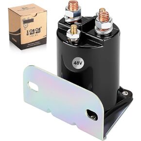 10L0L Golf Cart 48 Volt Solenoid for Yamaha G19, Club Car DS and EZGO Shuttle/Titan/XI-875 Electric Carts, 200A 4 Terminal, Replace OEM 101883601, 73231G01, JR1-H1950-00