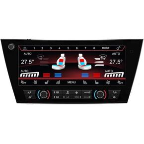 10 بوصة لوحة التيار المتناوب LCD تعمل باللمس لسيارات BMW X5 F15 2014-2019 لوحة مكيف الهواء مقابض الجلوس المناخية التحكم في لوحة القيادة الرقمية التوصيل والتشغيل in Kuwait