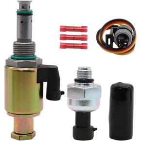 F81Z9C968AA 7.3L Fuel Injection Pressure Regulator IPR Valve ICP Control Sensor Compatible with V8 Diesel Turbocharged 250 450 550 650 750 E-350 E-450 E-550 1995-2003