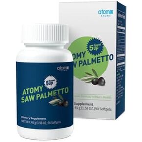 Atomy Saw Palmetto Multi-Complex Formula for Men's Health Dietary Supplement 90 softgels