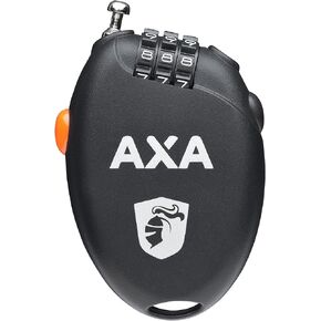 AXA Roll Bike Cable Lock - Black, 750 mm x 1.6 mm