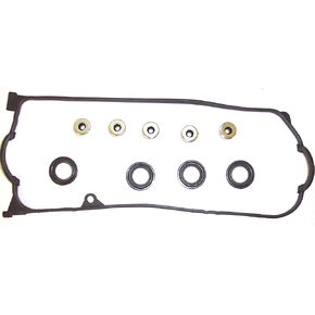 DNJ VC220G Valve Cover Gasket Set W/Grommets for 2001-2005, Honda, Civic, 1.7L, L4, SOHC, 16V, 1668cc, 1700cc,