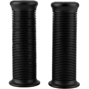 for Motorcycle Handlebar Grips 1inch 25mm/ 1.1inch 28mm Universal Motorcycle Vintage TPU Handle Handlebar Grip Black Motorbike Grips 25mm Motorcycle Handle Grip