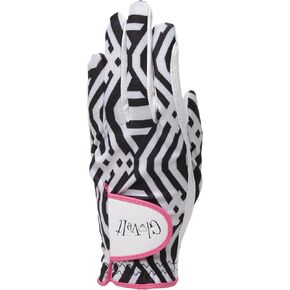 Glove It Ladies Golf Glove - Lightweight and Soft Cabretta Leather Golf Glove for Womens, Features UV Protection - Mod Links