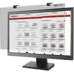 Innovera IVR46416 16:9 / 16:10 Premium Antiglare Blur Privacy Monitor Filter for 24" Widescreen LCD