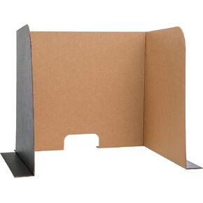 Flipside Computer Lab Privacy Screen, Small, 22" x 20" x 20", 3-Pack