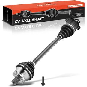 A-Premium CV Axle Shaft Assembly Compatible with Audi A4 2004-2007, RS4 2007-2008, S4 2004-2008, 1.8L 2.0L 4.2L, Manual Transmission, Front Left Driver Side