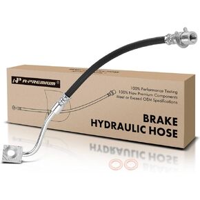A-Premium Rear Driver Brake Hydraulic Hose Compatible with Select Jeep and Dodge Models - Grand Cherokee 2011-2020, Durango 2011-2021 - Replace# 68284572AC, 68284572AA