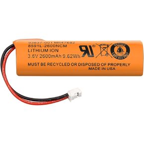 WUHAO for Wahl 93837-001 Replacement Battery Part No. 93837-001 Compatible with Wahl 93837-001 Cordless Magic Clip Super Taper Cordless Battery 2600mAh