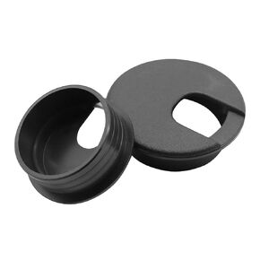 2Pcs Desk Grommet, 1-1/2 Inch Wire Cord Cable Grommets Hole Cover for Office PC Desk Cable Cord Management