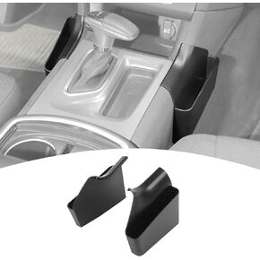 for Charger Center Console Shifter Tray Compatible with 2015-2024 Dodge Charger Black Interior Storage Accessories 2pcs