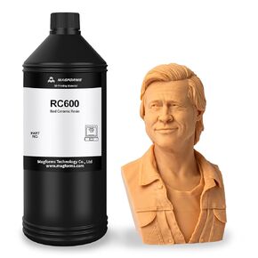 Red Wax RC600 3D Printer Resin 8K Pro High Precision Matte 405nm UV-Curing Resin Non-Brittle Liquid Photopolymer Resin for 8K/10K LCD/DLP 3D Printing (RC600 8K Pro, 1kg)