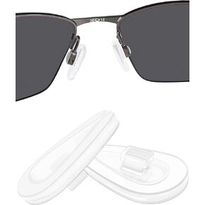 BLAZERBUCK Clear Replacement Nose Piece Pads for Oakley Extender OX3249