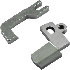Blooy - #79089 + #79090 Upper and Lower Blade Fit Singer 14J250, 14J334, 14J344, Husqvarna Viking H|Class 200s Household Machine
