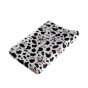 Cat Family Changing Pad Cover for Baby Girls Boys Removable Soft Nursery Diaper Changing Mat Sheets Fit for 32"x16" Baby Changing Table Covers, Cute Kitten