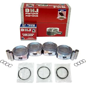 DNJ PRK917 Piston and Ring Kit For 2001-2007 Scion Toyota Camry Highlander RAV4 Solara tC 2.4L L4 DOHC 16V Naturally Aspirated 2AZ-FE