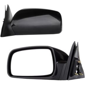 SCITOO Door Mirrors, fit for Toyota Exterior Accessories Mirrors fit 2007-2011 for Toyota Camry with Power Controlling Non-telesccoping Non-Folding Features (Pair)