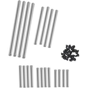 RC Upgrades Part 8940X Suspension Pin Set,Complete (Hardened Steel),Includes:(4) 4x85mm (4) 4x46.5mm (4) 4x28mm (4) 4x26mm (4) 4x24mm (14)