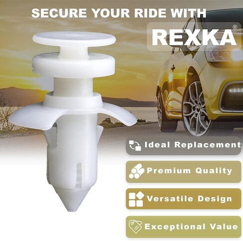 Rexka 30pcs Door Lower Trim Panel Clips for Ford W704958-S300 Excursion Lincoln Town Car in Saudi Arabia